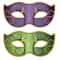 Beistle Assorted 37" Jumbo Mardi Gras Mask Cutouts, 2ct.